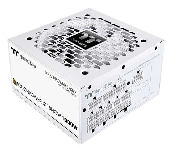 Furnizues energjie PC Thermaltake Toughpower GT 1000W / PS-TPT-1000FNFAGE-W – Bardhë - 1