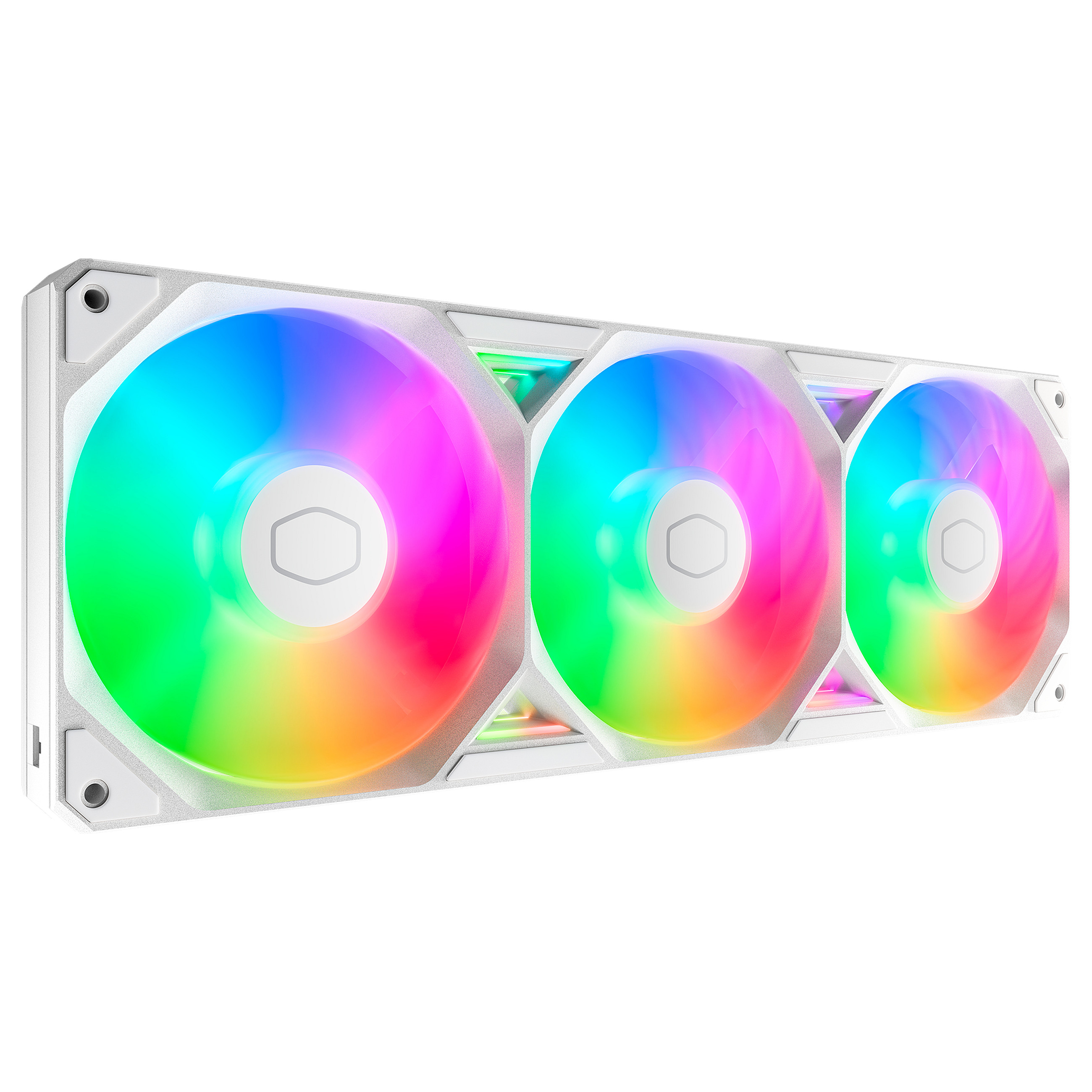 Ftohës për Kasë Cooler Master SickleFlow Edge 360 ARGB / 3x120mm / 690-2500 RPM / PWM – Zezë