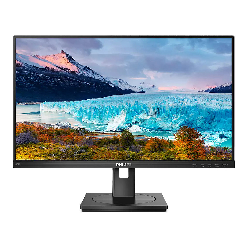 Monitor Philips 275S1AE / 27" / 2K Ultra HD IPS / LCD / 75 Hz / 4 ms / HDMI+DP+DVI+HDCP - Zezë - 2