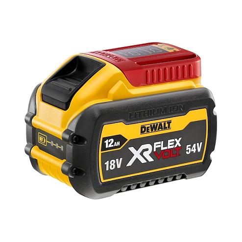 Bateri DeWALT DCB548-XJ, 18V/54V, 12Ah/4Ah, XR FLEXVOLT - Verdhë/Zezë