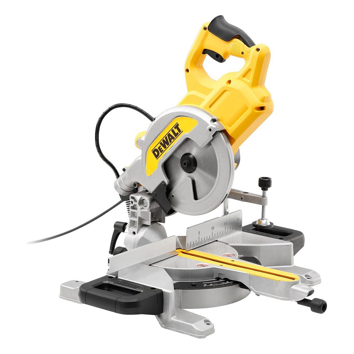 Sharrë Prerëse dhe Këndore DeWALT DWS777-QS, 1800W, 216mm, 6300rpm, 270×62mm - Zezë/Verdhë