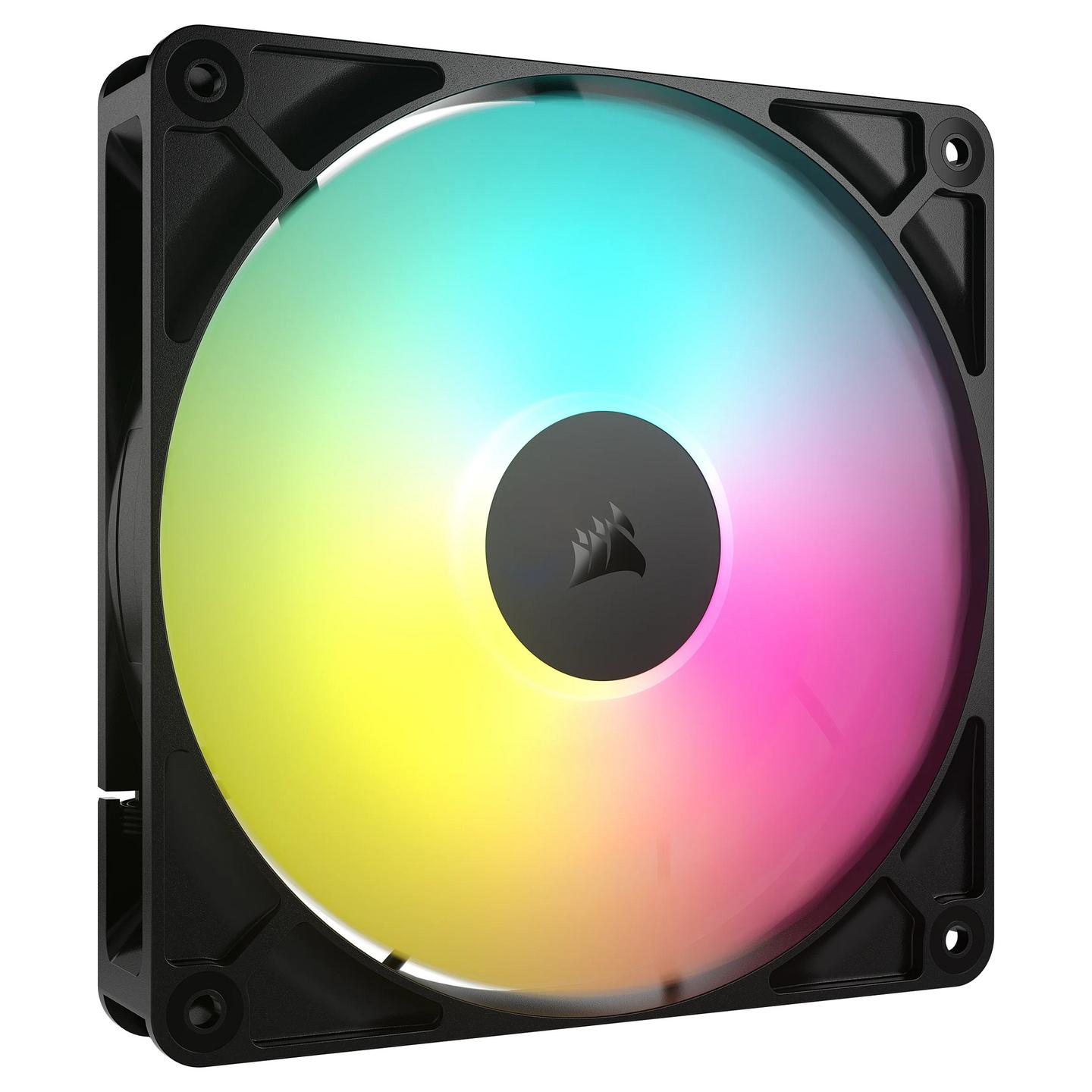 Ftohës për Kasë Corsair RS140 ARGB, 140mm, PWM - Zezë
