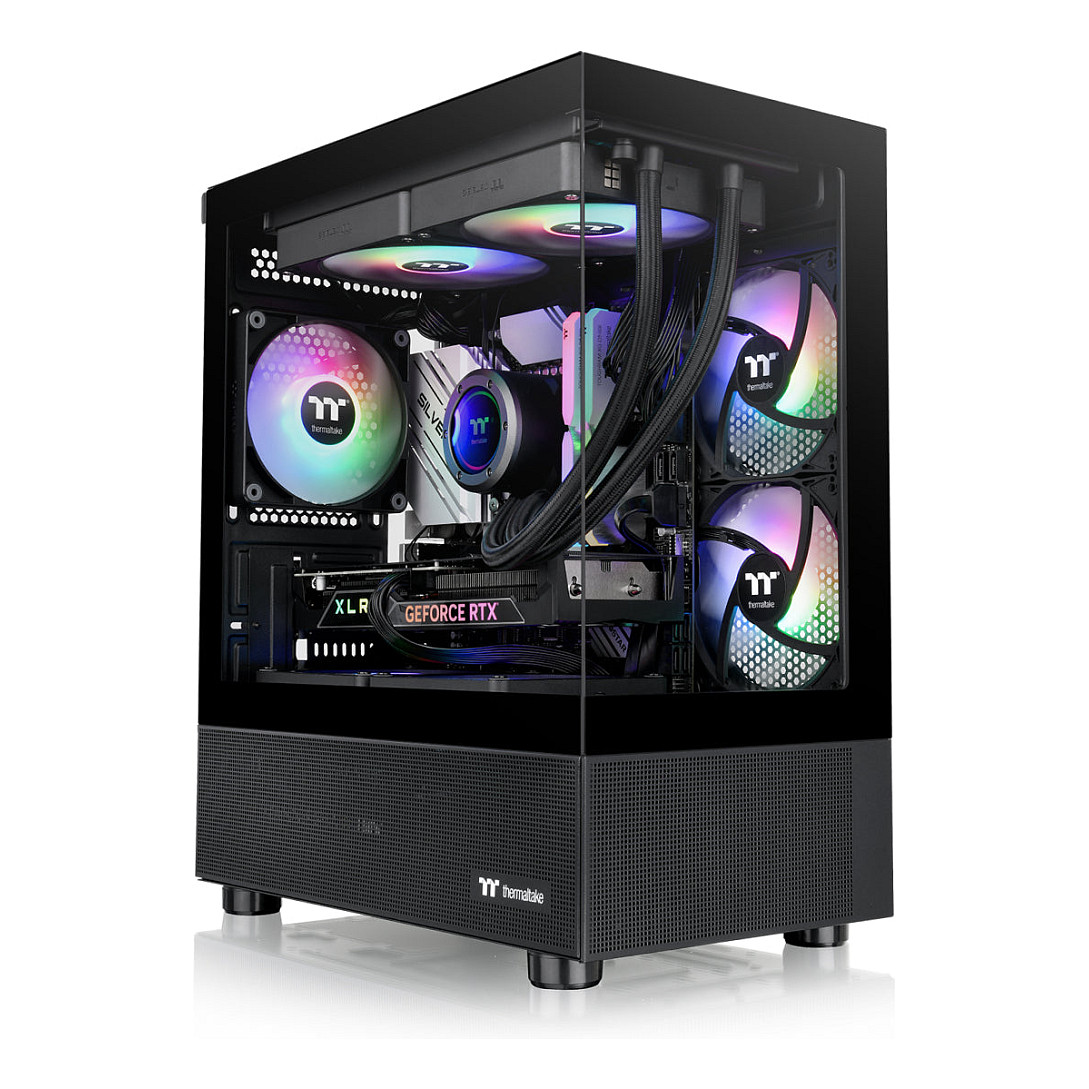 Kasë Thermaltake View 170 TG ARGB Midi Tower - Zezë - 2