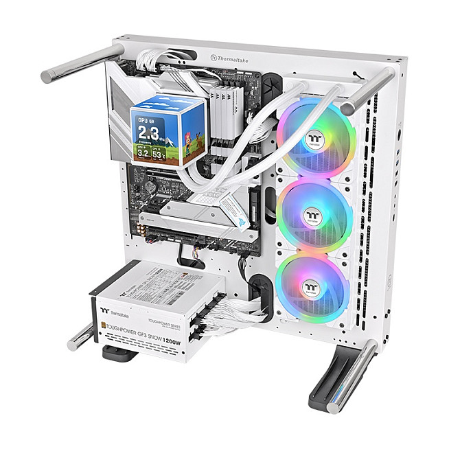 Ftohës për Procesor Thermaltake MINECUBE 360 Ultra AIO / ARGB / Fan – Bardhë - 6