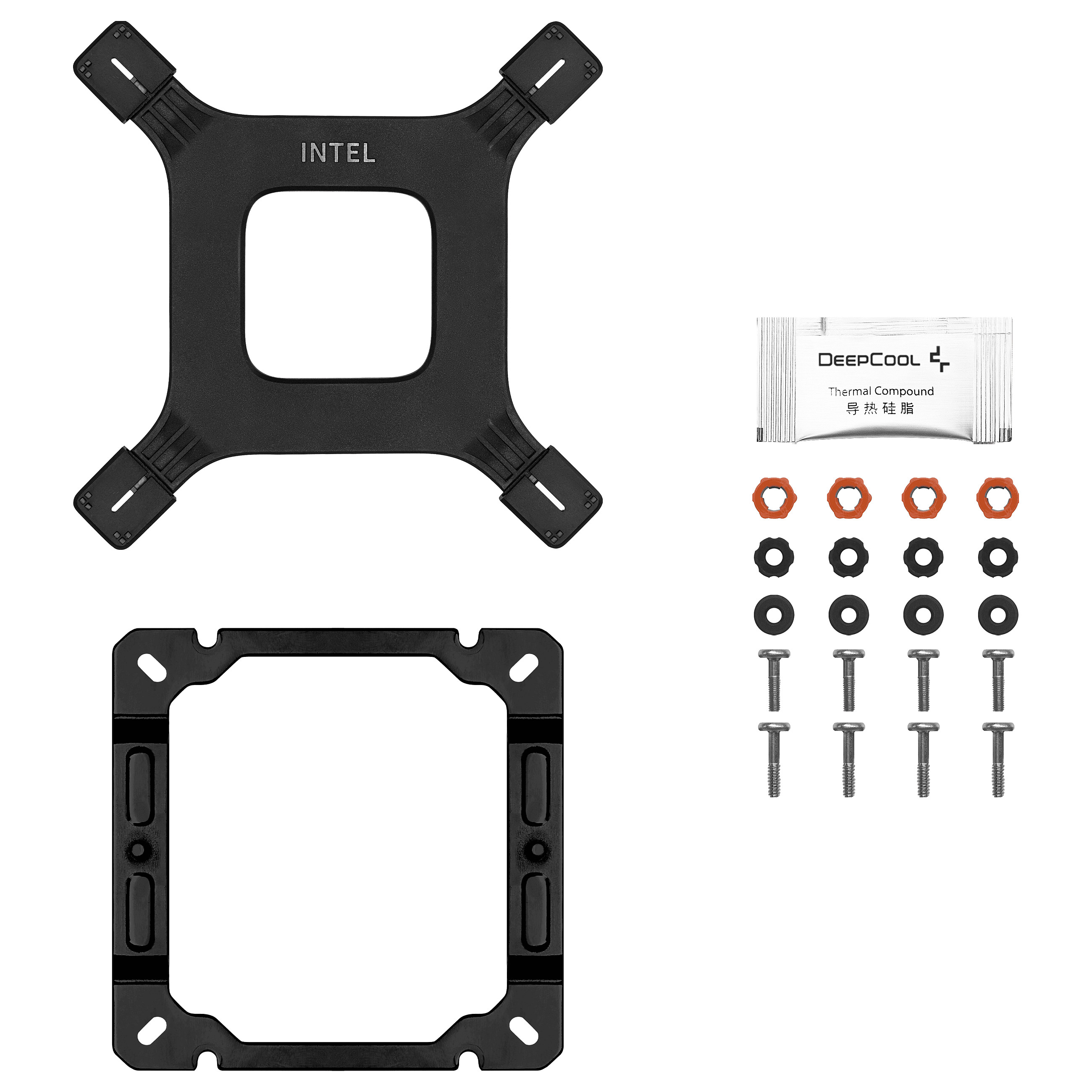 Ftohës për procesor DeepCool AG400 Digital BK / ARGB / LCD - Zezë - 9