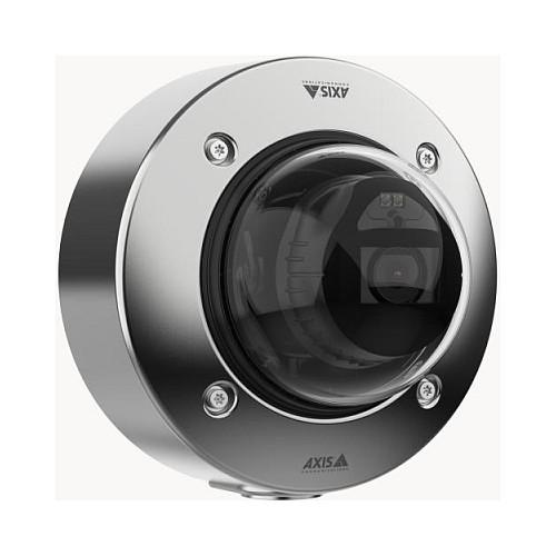 Kamerë Sigurie IP CCTV Axis P3268-SLVE, 8MP, 4K, 1/1.8", 4.3–8.6mm, WDR, IR, Audio, PoE, IK11, IP66/67/68 - Zezë/Argjend - 5