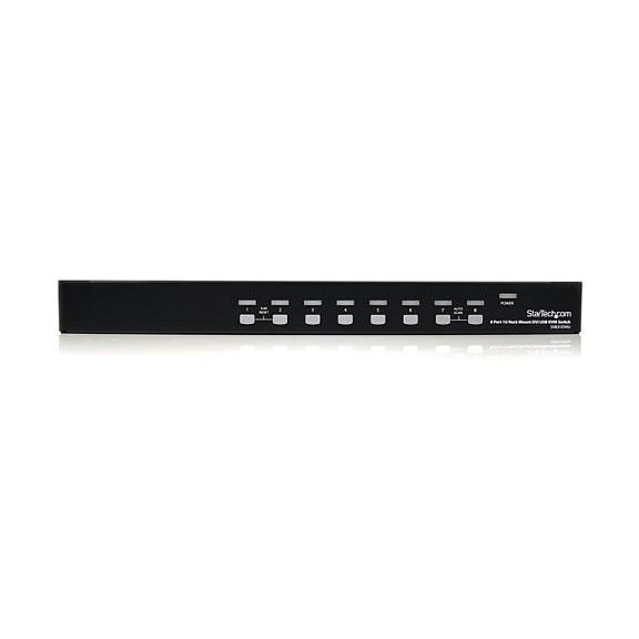 KVM Switch StarTech.com SV831DVIU, 8 porta, DVI, USB, 1920 × 1200, Rack 1U - Zezë - 2