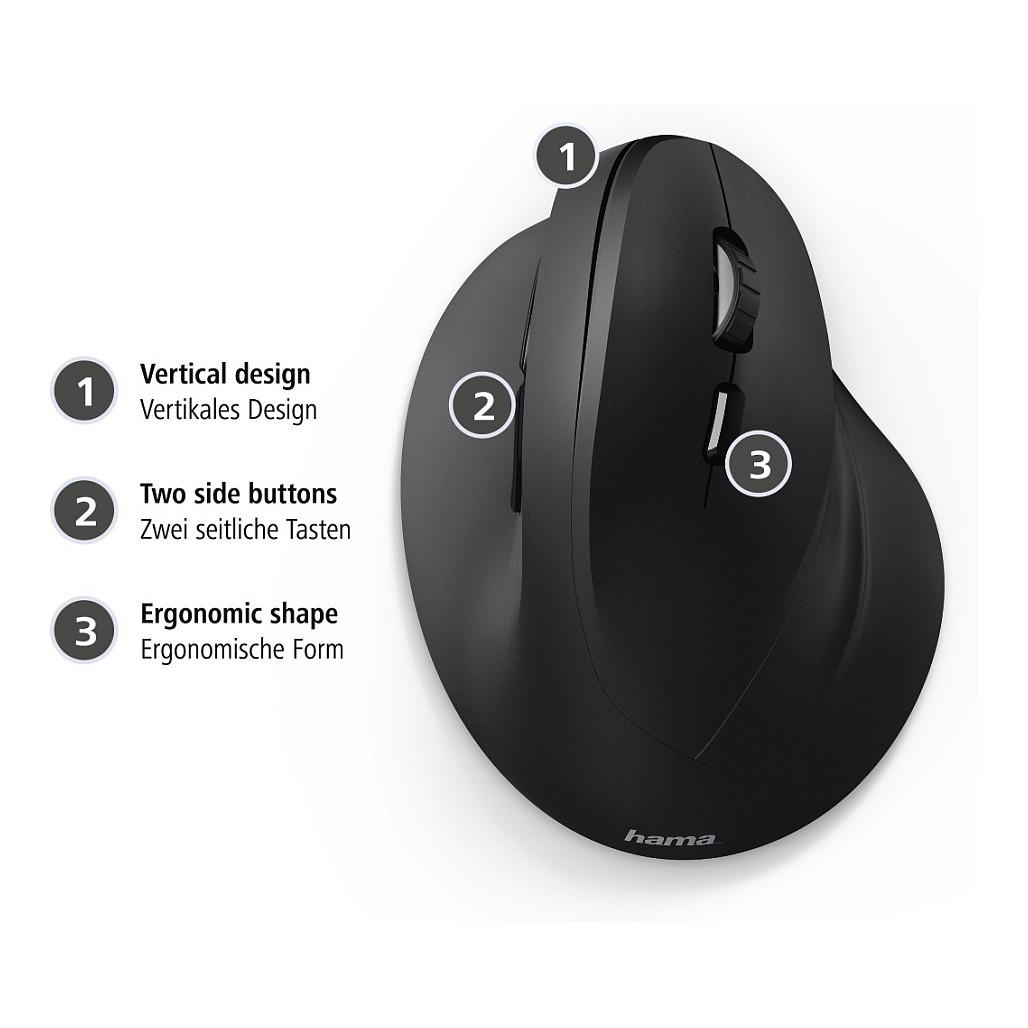 Maus me kabllo Hama EMC-500 / 00182651 / Sensor Optik / 1800 DPI / Wired USB – Zezë - 5