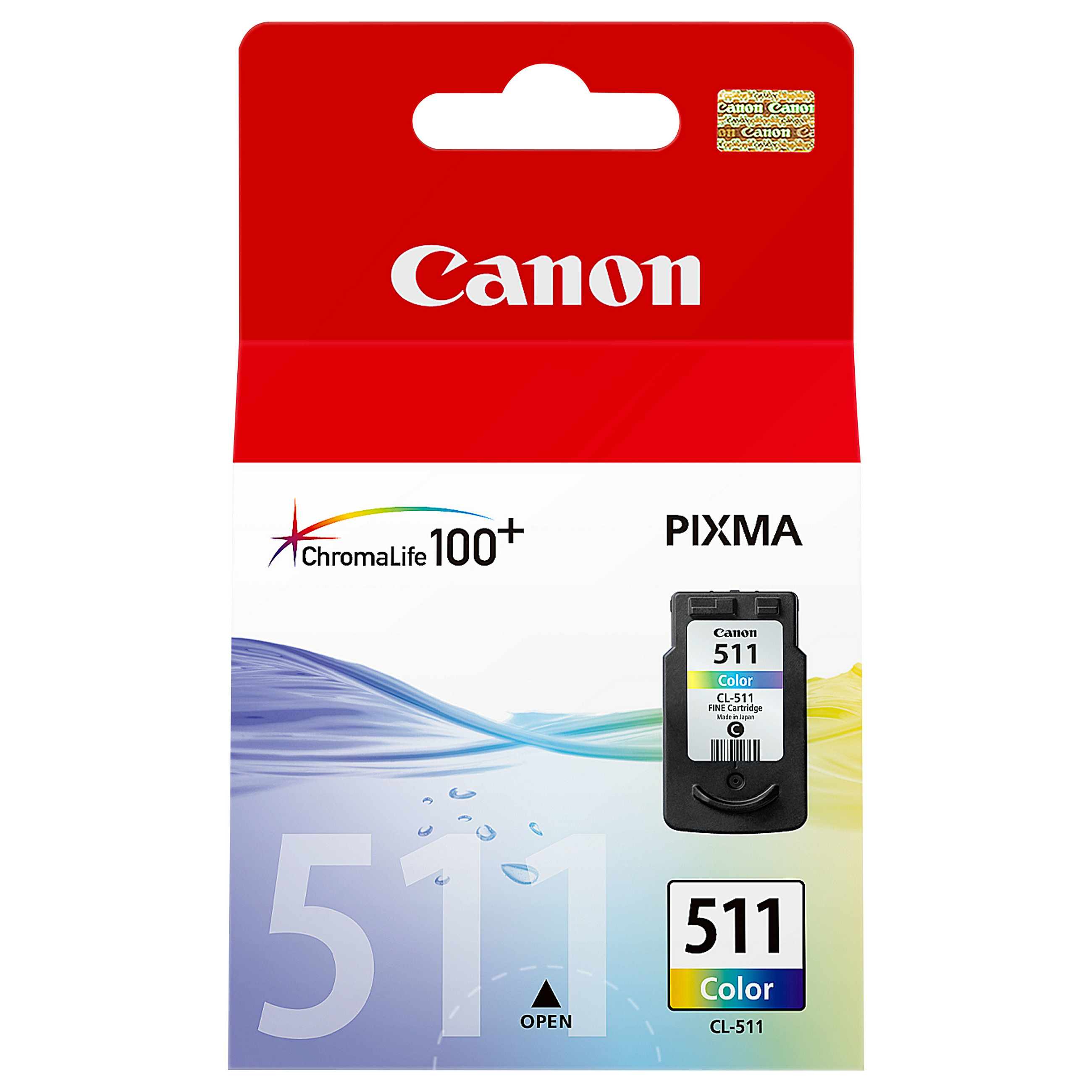 INK Canon Original Cartridge CL-511 2972B001/ up to 244 Pages (ISO/IEC 24711)  – Shumëngjyrëshe - 1