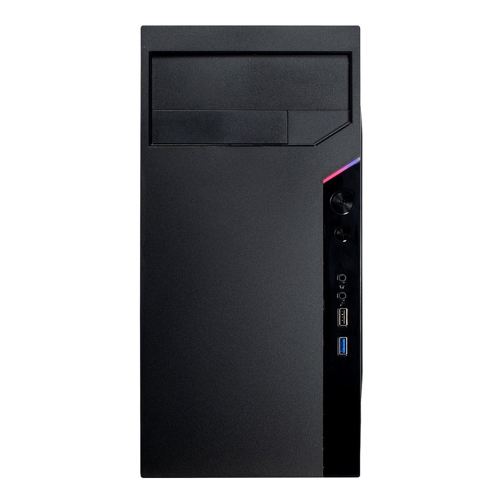 Kasë Inter-Tech IT-6505 Reto Micro Tower ATX - Zezë - 2
