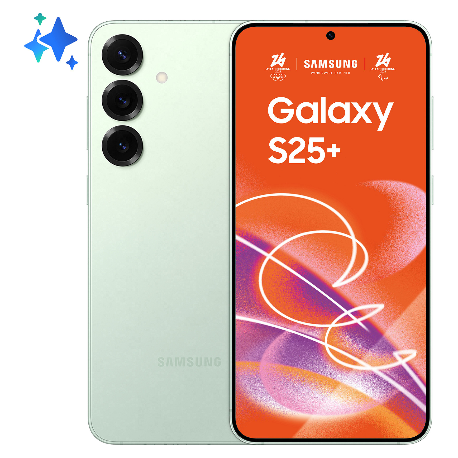 Telefon i mençur Samsung Galaxy S25+ S936 / 5G / Dual Sim / 12GB / 512GB / Gjelbër e hapur - 1