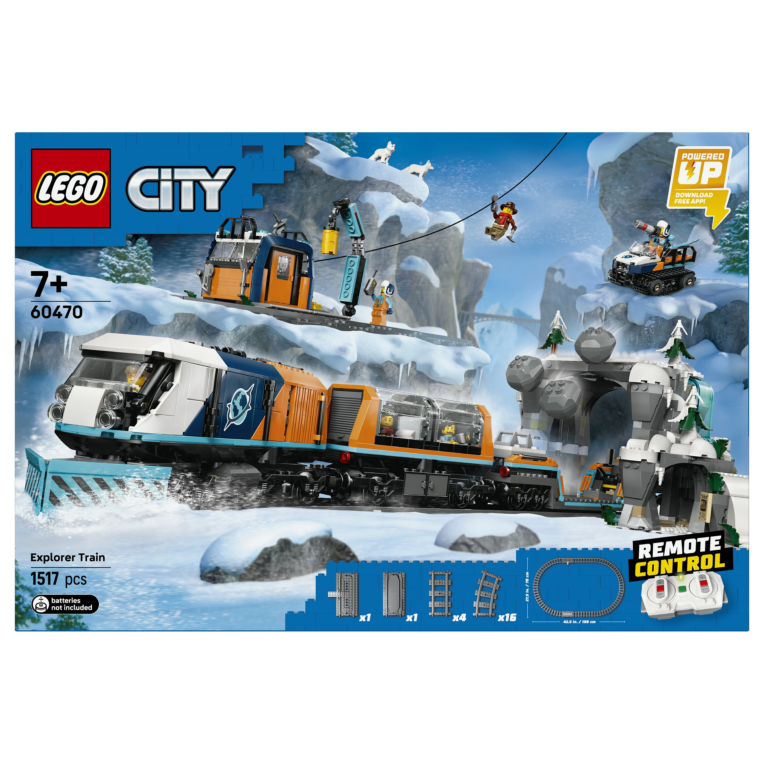 LEGO City Explorers Arctic Polar Express Train – Mix - 5