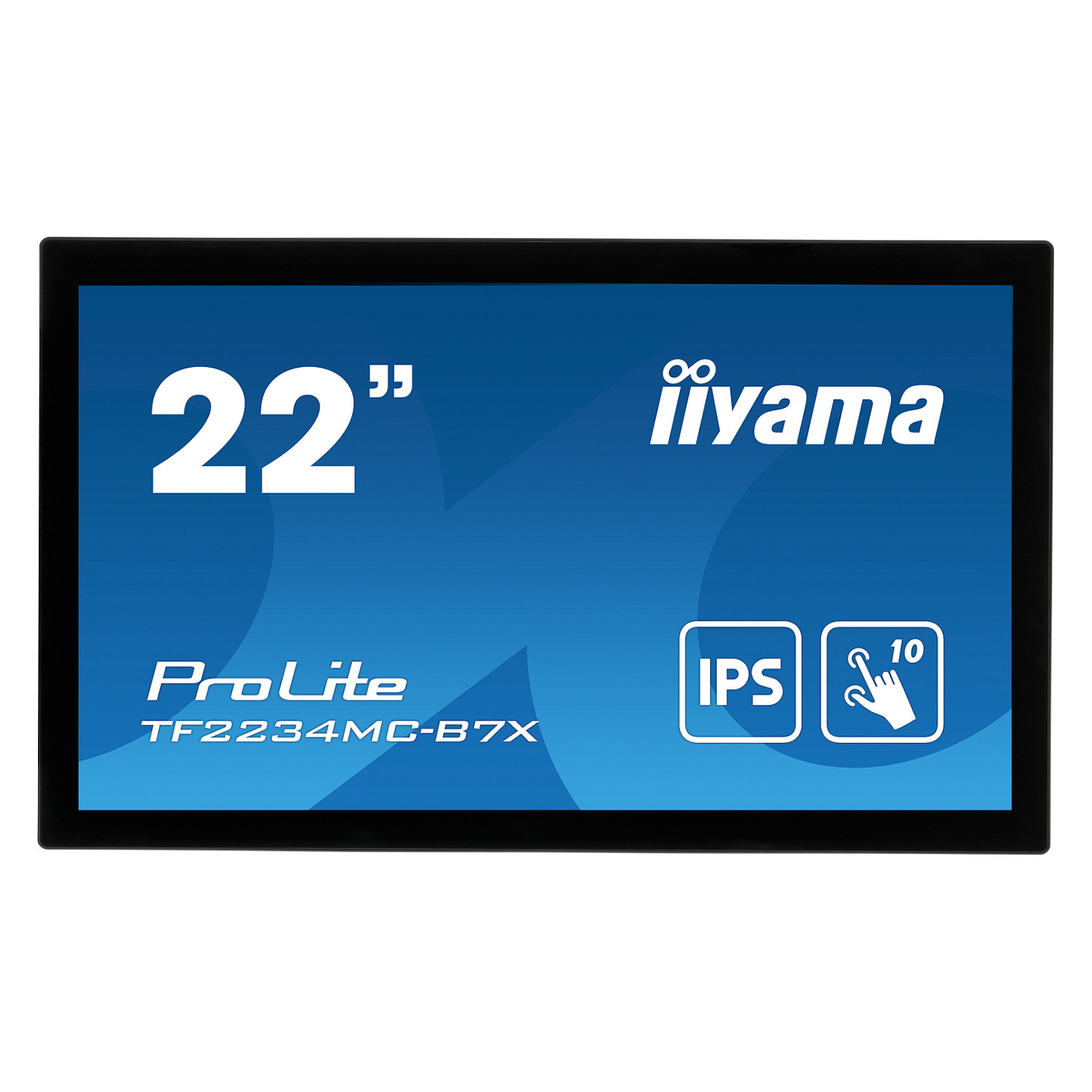 Monitor IIYAMA TF2234MC-B7X / 21.5"/ Full HD IPS / LED / Touchscreen / 84 Hz / 8 ms / HDMI+USB+VGA+DP+HDCP - Zezë - 2