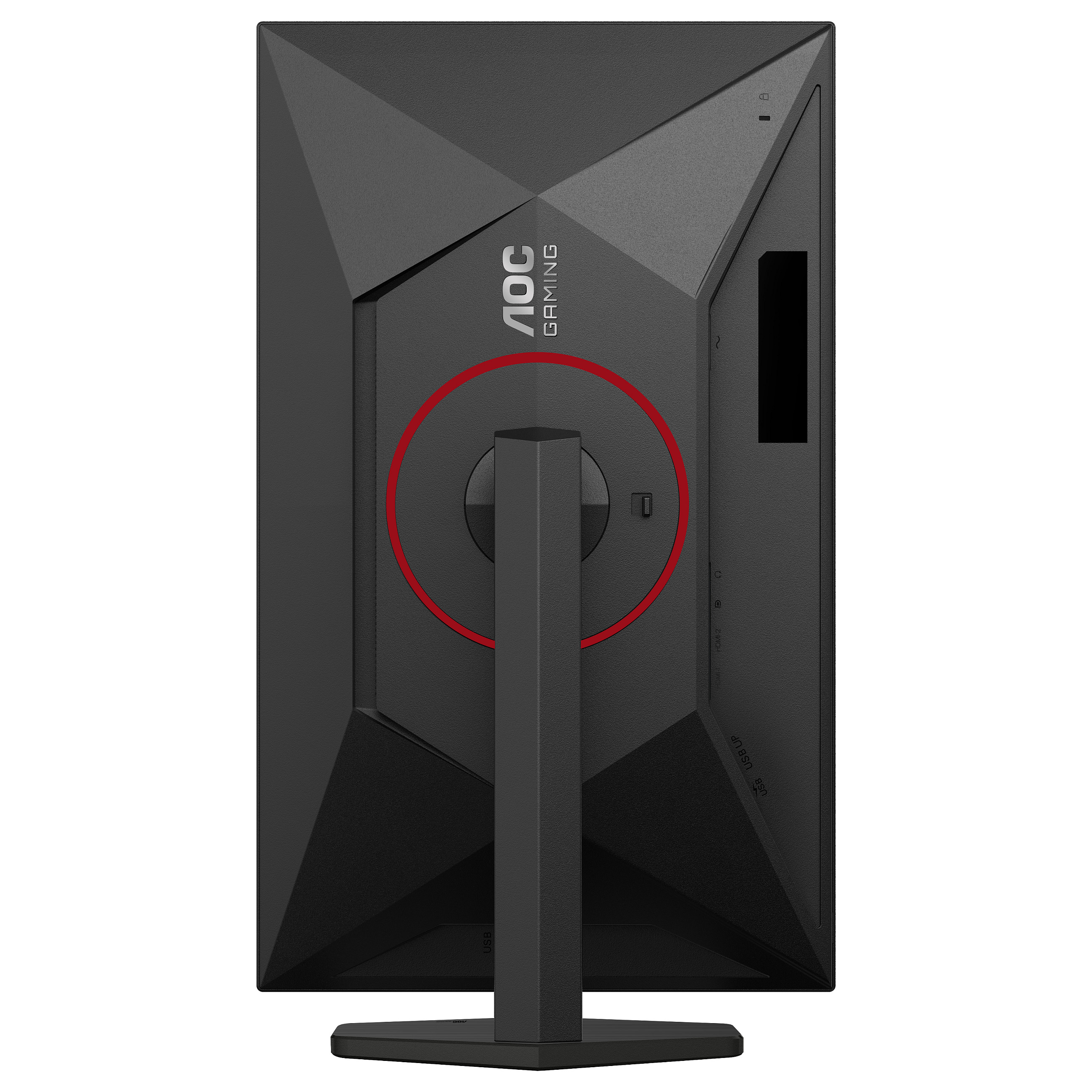 Monitor Gaming AOC Q27G4SRU / 27" / Quad HD Fast IPS / LED / 320 Hz / 0.3 ms / HDMI+USB+DP+HDCP - Zezë/Kuqe - 14