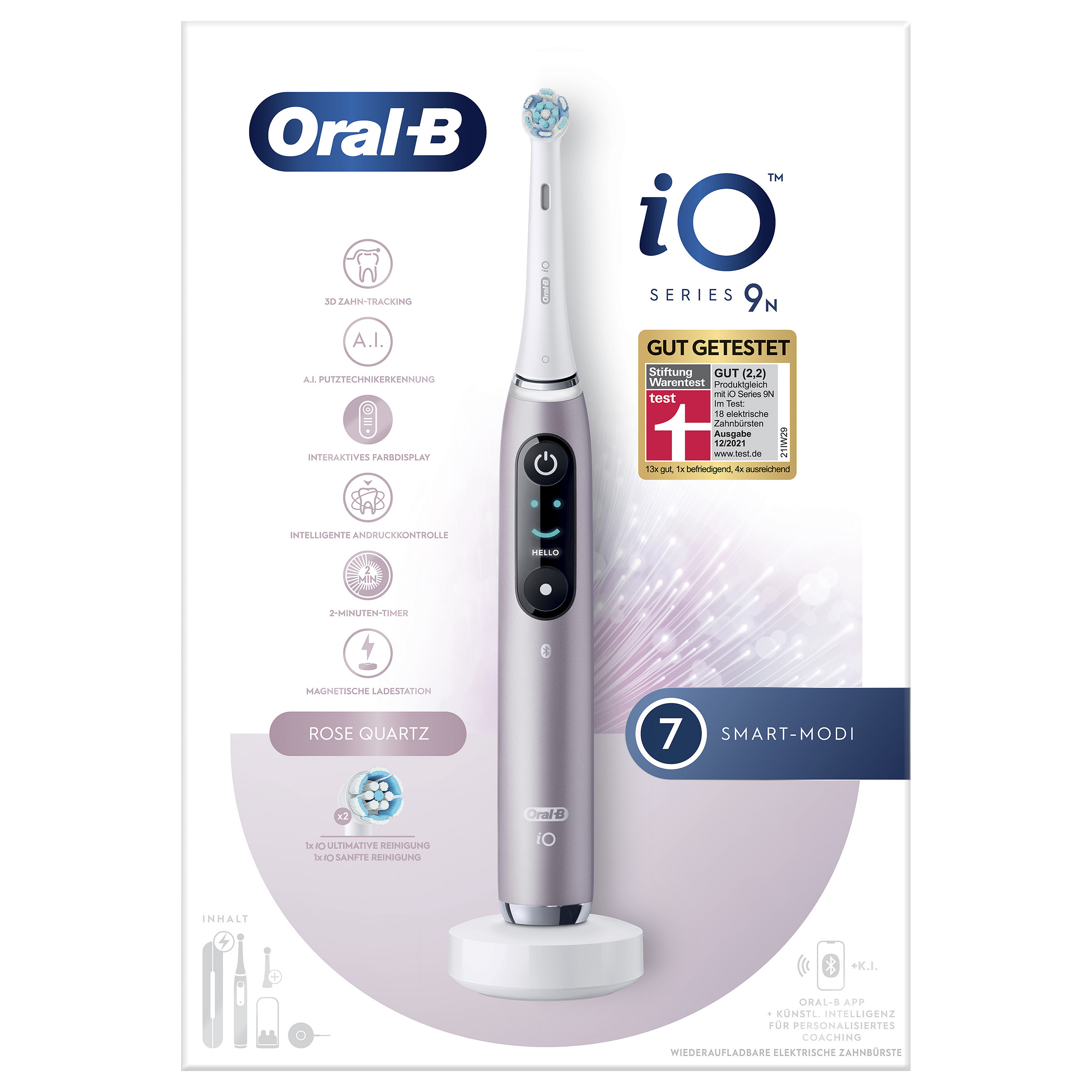Furçë dhëmbësh elektrike Oral‑B iO Series 9N – Rozë - 4