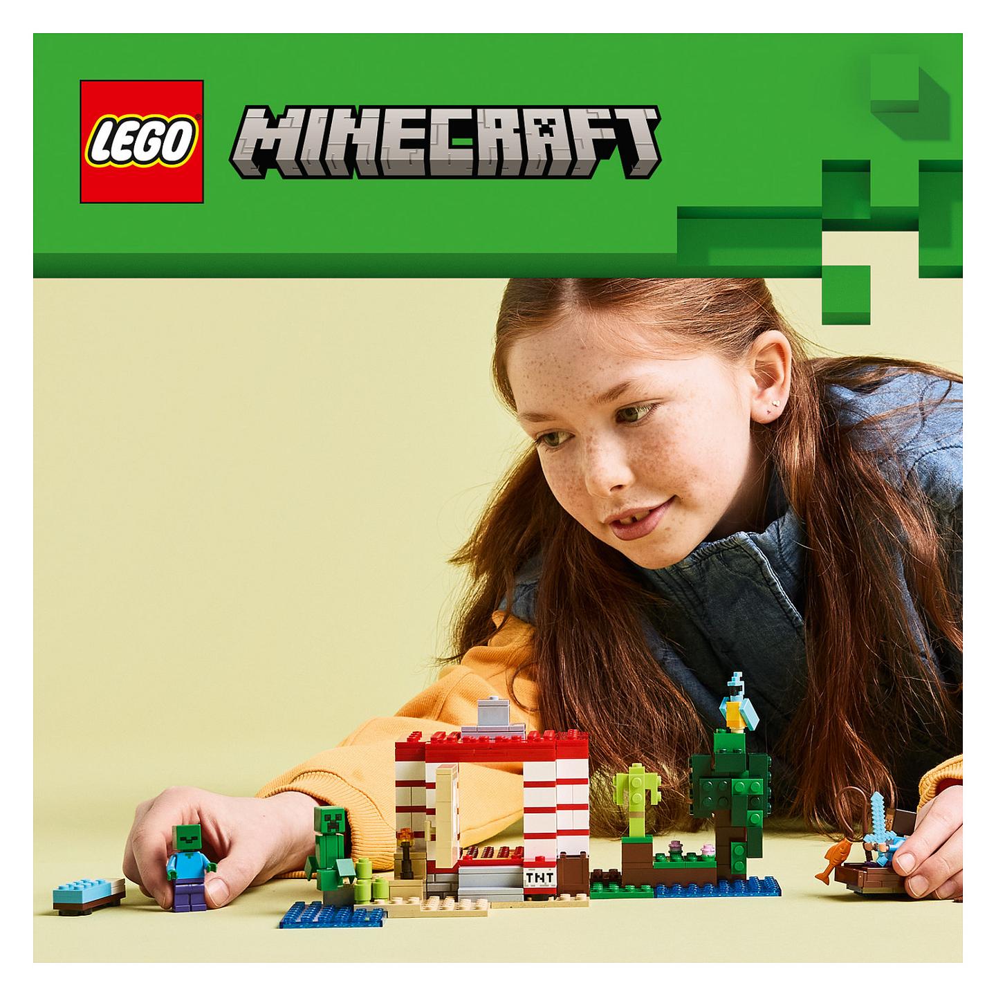 LEGO Minecraft The TNT Jungle House - 17