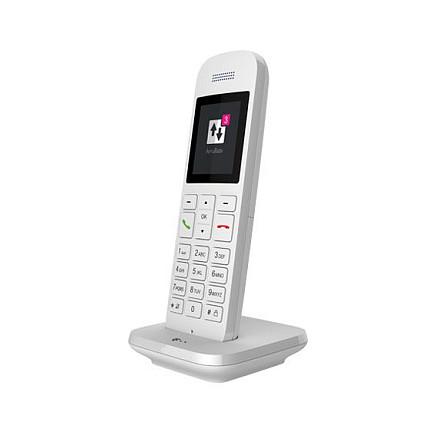 Telefon VoIP Telekom Speedphone 12, DECT-CAT-iq 2.0, Ekran TFT me Ngjyra 2", HD Voice - Bardhë