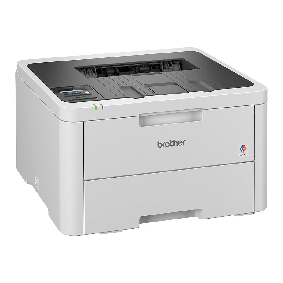 Printer Laser me Ngjyra Brother HL-L3220CW / Për Dokumente / 2400 DPI / 18 ppm / USB + Wi-Fi - Zezë/Bardhë - 3