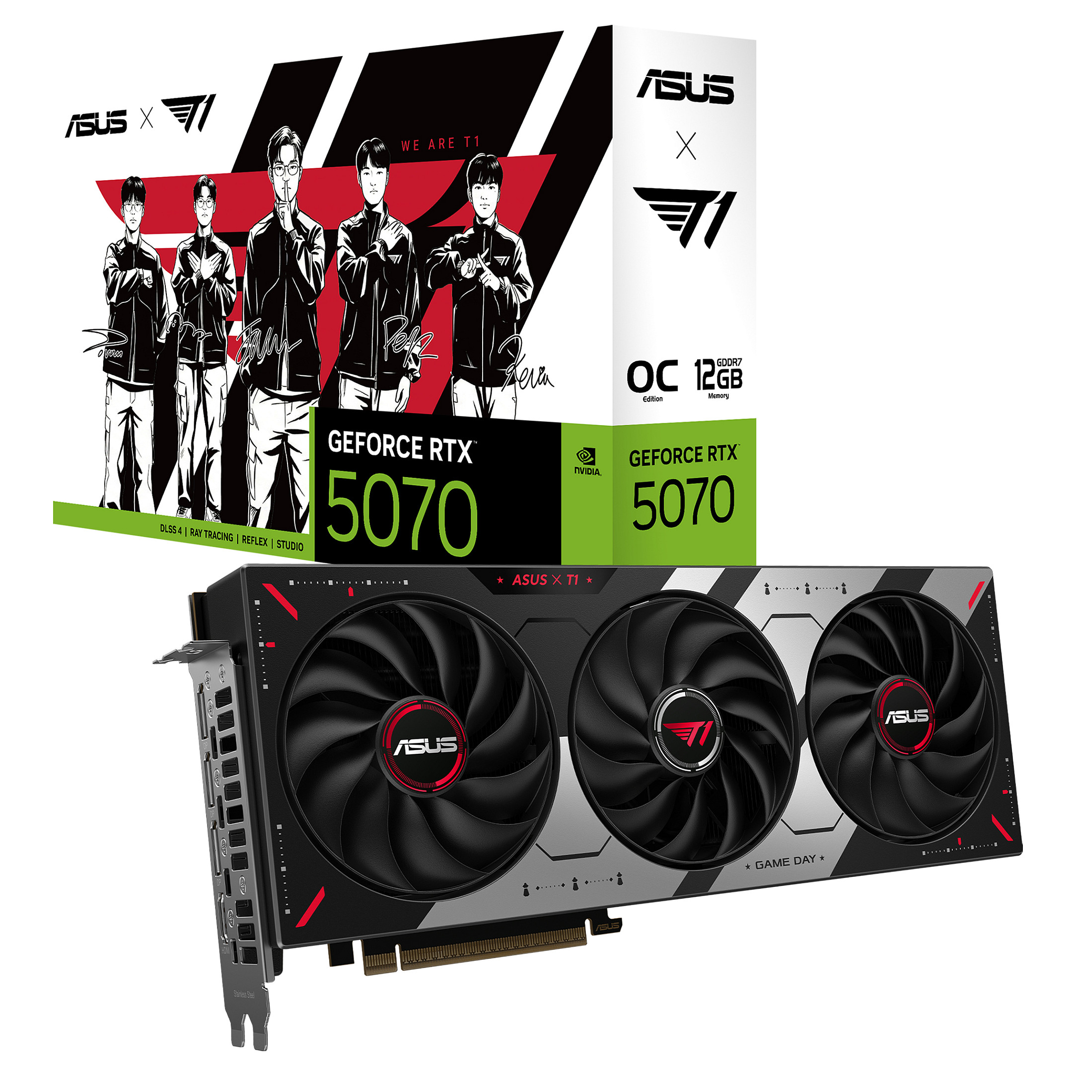 Kartelë Grafike NVIDIA GeForce RTX 5070 / 12GB GDDR7 / 192-bit / ASUS TUF Gaming OC - 11