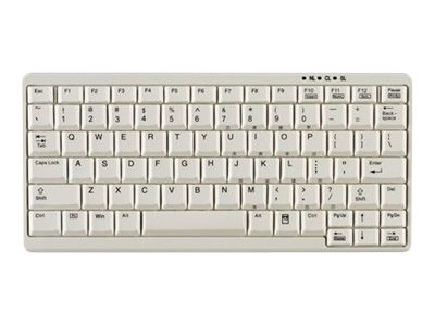 Tastierë me kabllo Cherry Contour Active Key AK-4100 / QWERTY / USB / US  – Bardhë
