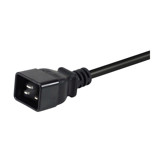 Kabllo për Furnizim me Energji Equip IEC C20 në C13 / 1.80m - Zezë - 2