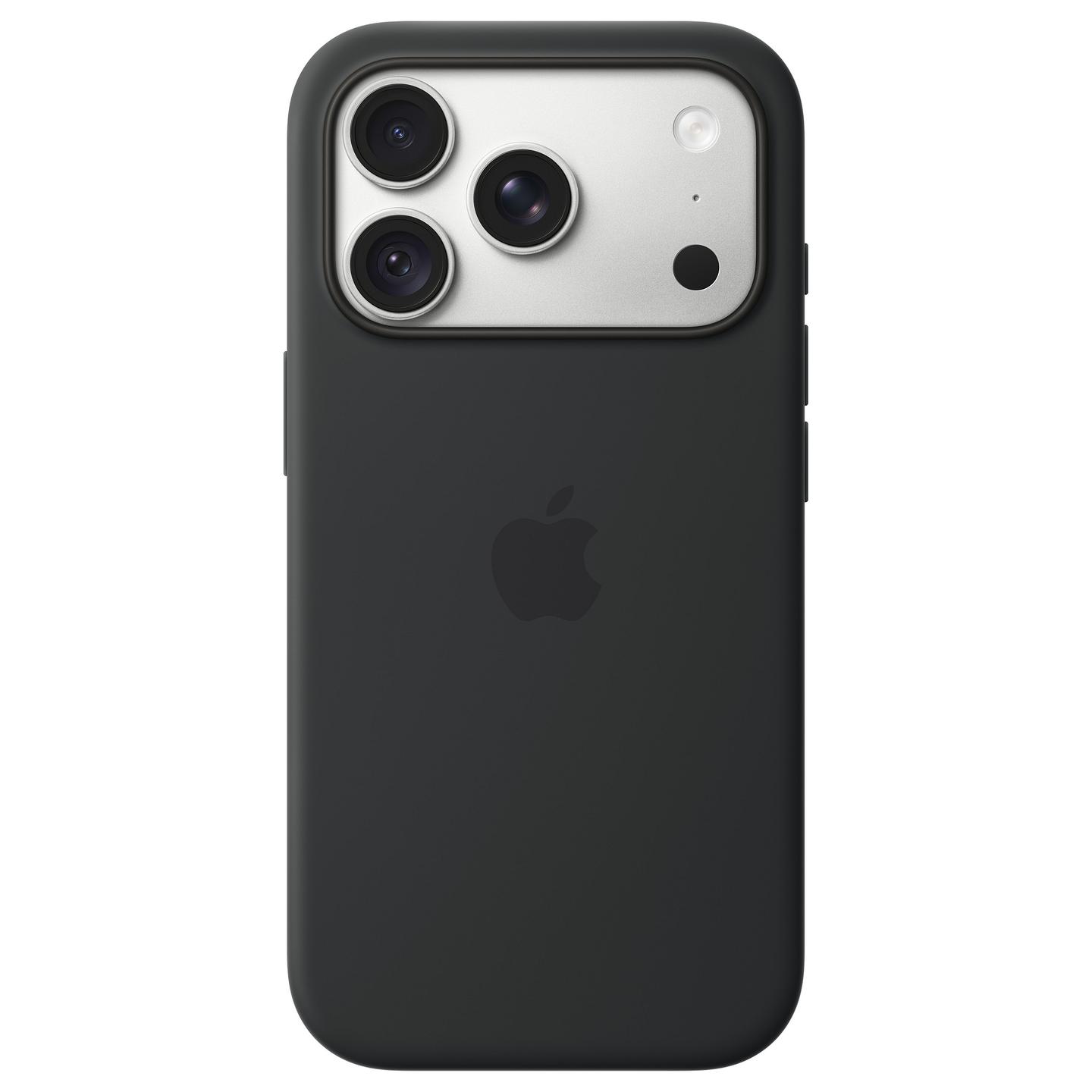 Case për Telefon Apple Silikon, MagSafe, iPhone 18 Pro - Black - 4