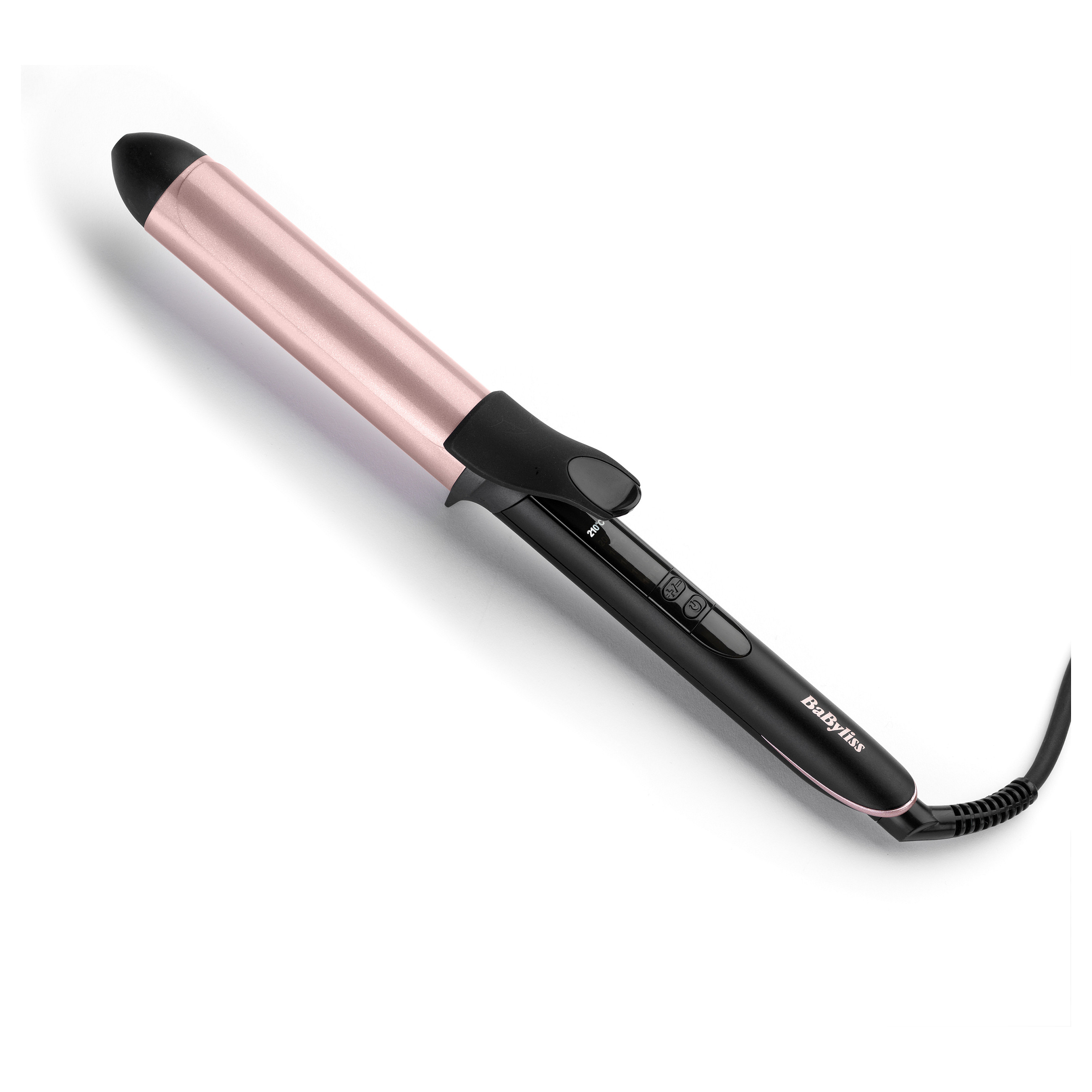 Stiluese për flokë për kaçurrela BaByliss 32mm Curling Tong / Ceramic / 160-210°C / 6 Temperatura / 45s –  Zezë/Rozë - 5