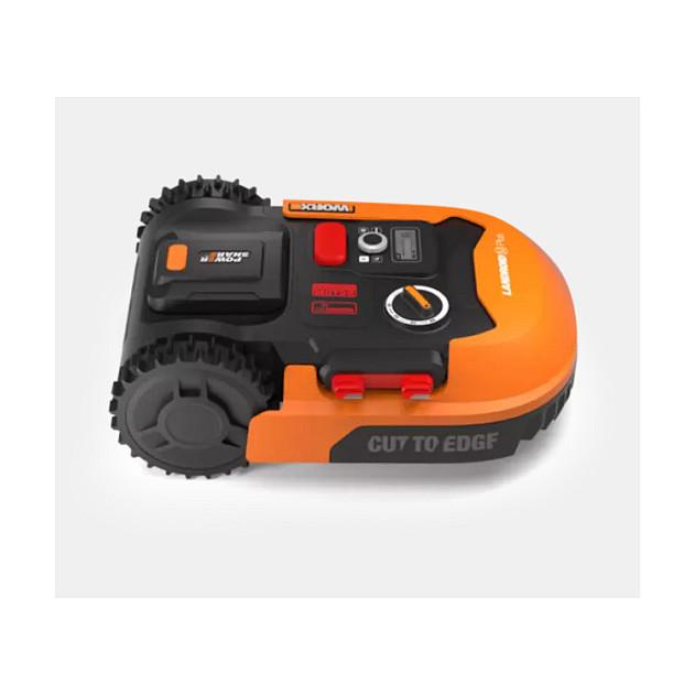 Kositëse Robotike WORX Landroid M500 Plus WR165E, deri në 500m², 18cm, 30–60mm, 20V, 2Ah - Zezë/Portokalli - 3