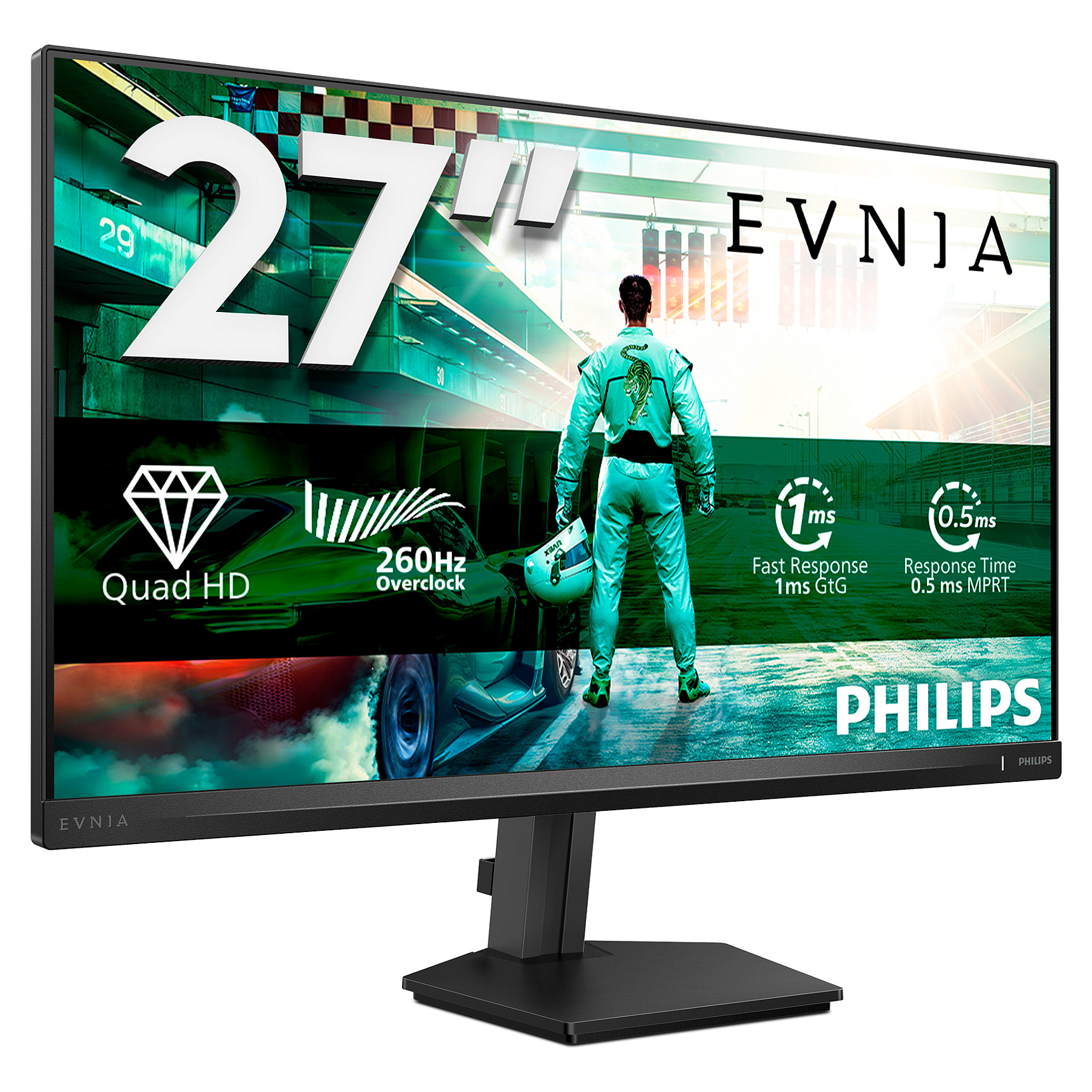 Monitor Gaming Philips 27M2N3500PF / 27"/ Quad HD Fast IPS LCD / 260Hz / 1ms / HDMI+DP - Zezë - 11