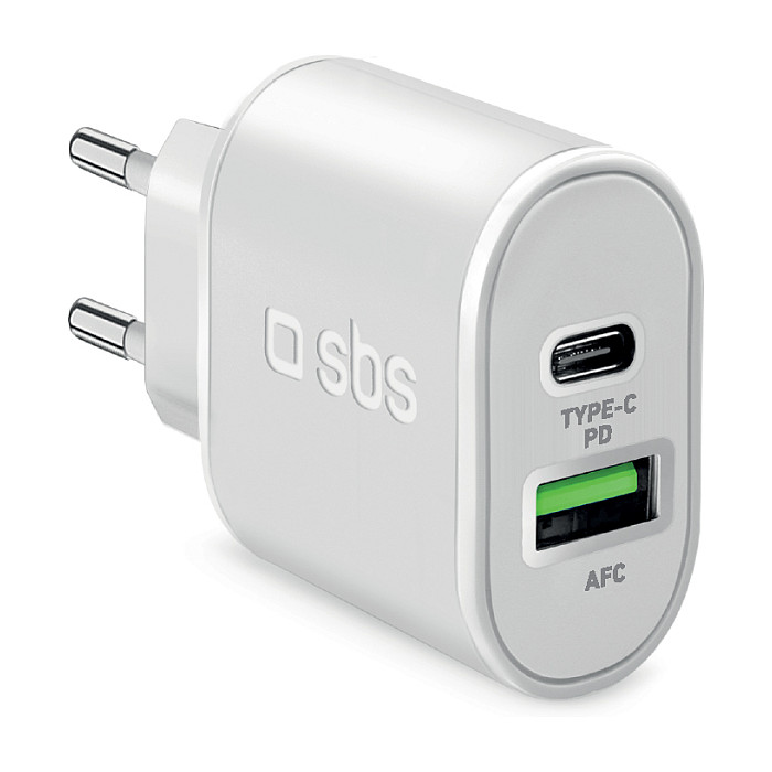 Karikues SBS TETRPD20W / USB-C / 20W / Power Delivery – Bardhë