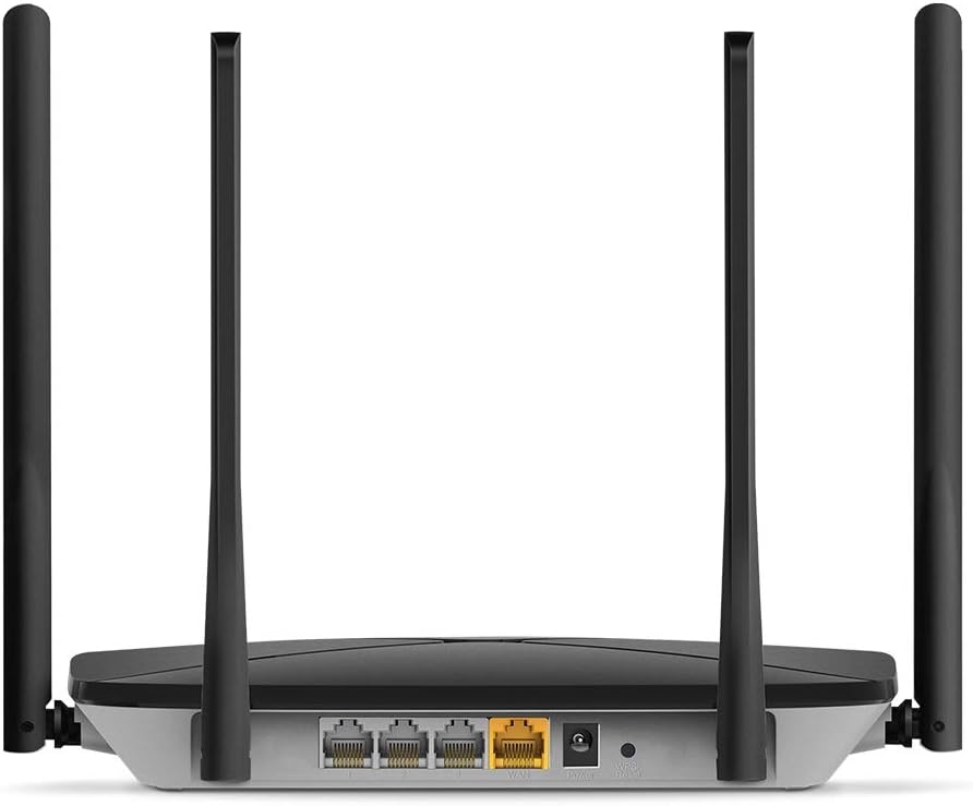 Wireless Ruter Mercusys AC1200 / Dual Band / 802.11ac standard / 1200Mbps / 4 External Antena / I zi - 2