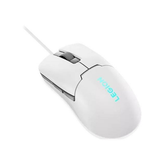 Maus Gaming Lenovo Legion M300s / RGB / deri në 8000 DPI / 6 butona / Omron microswitch mekanik / me kabllo - Bardhë - 1