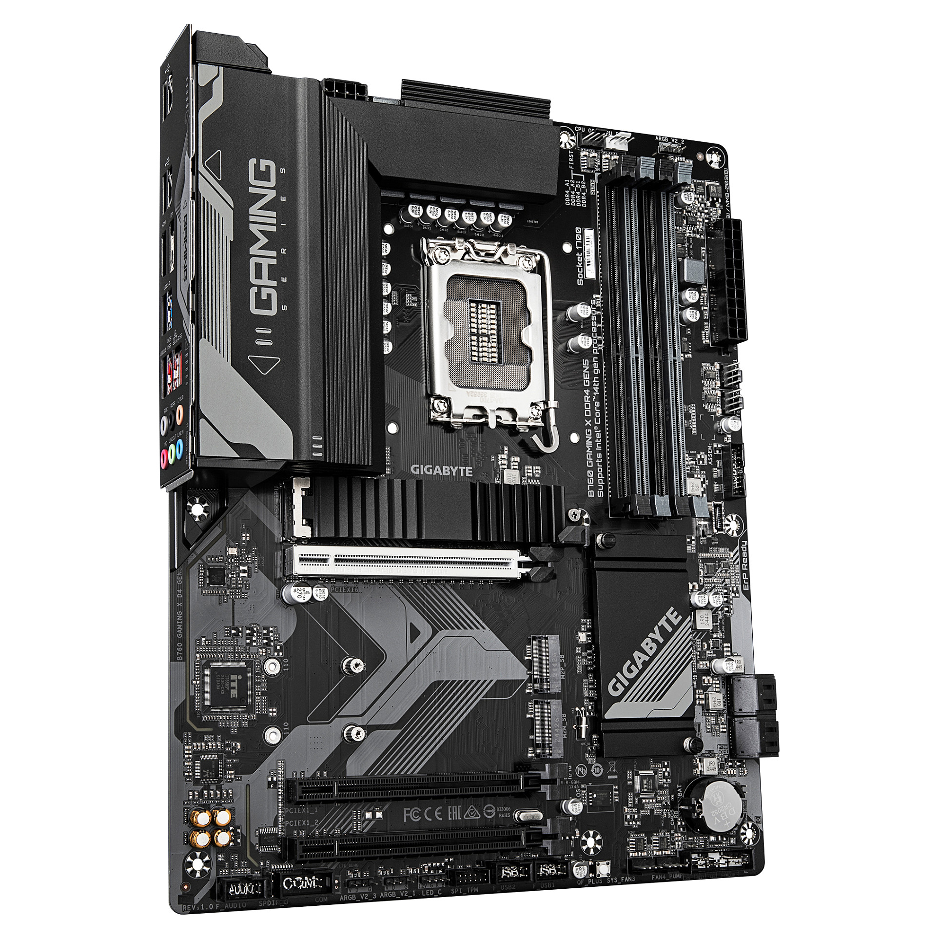 Pllakë Amë Intel Gigabyte B760 GAMING X / DDR4 / ATX / LGA 1700 / HDMI+DP - 3