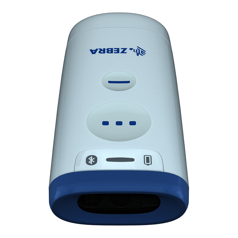 Skaner Barkodesh Zebra CS60-HC / 1D/2D / PRZM Intelligent Imaging / LED / Bluetooth 5.0 / USB / NFC / IP65 - Blu