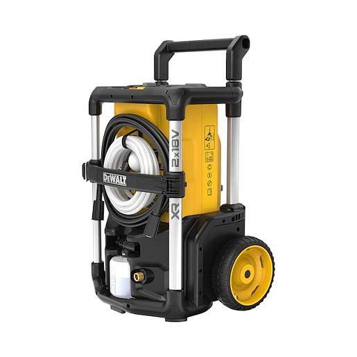 Pajisje për Larje me Presion DeWALT DCMPW1600N-XJ, 2x18V, Brushless, 70/85/110bar - Zezë/Verdhë