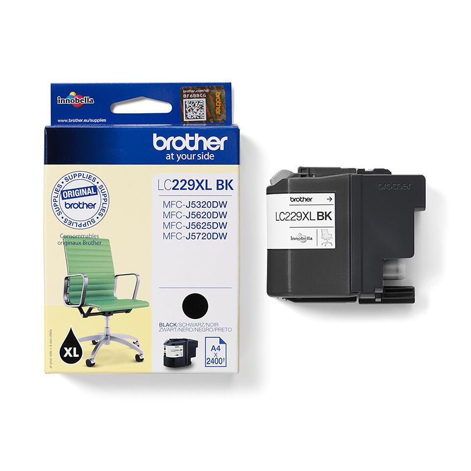 INK Brother LC-229XLBK / 2400 faqe / XL - Zezë - 2