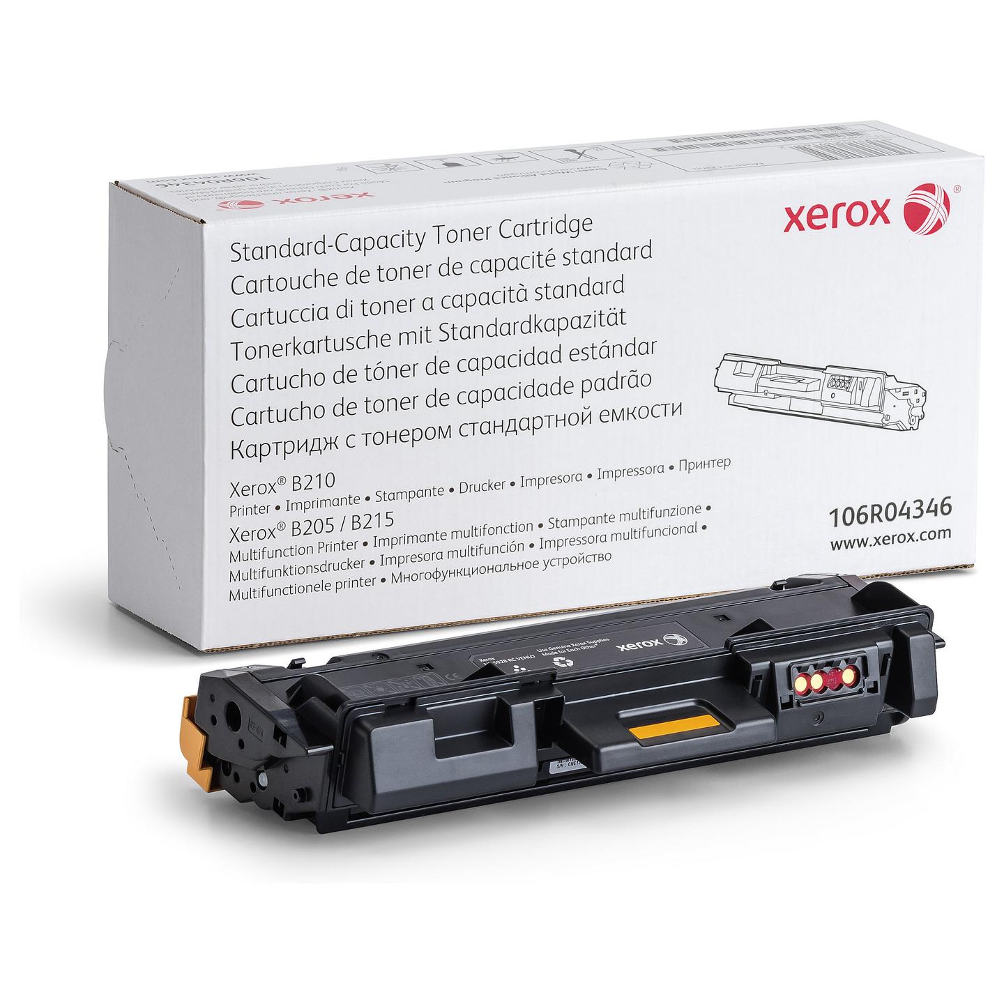Toner Xerox 106R04346, 1,500 faqe - Zezë - 1