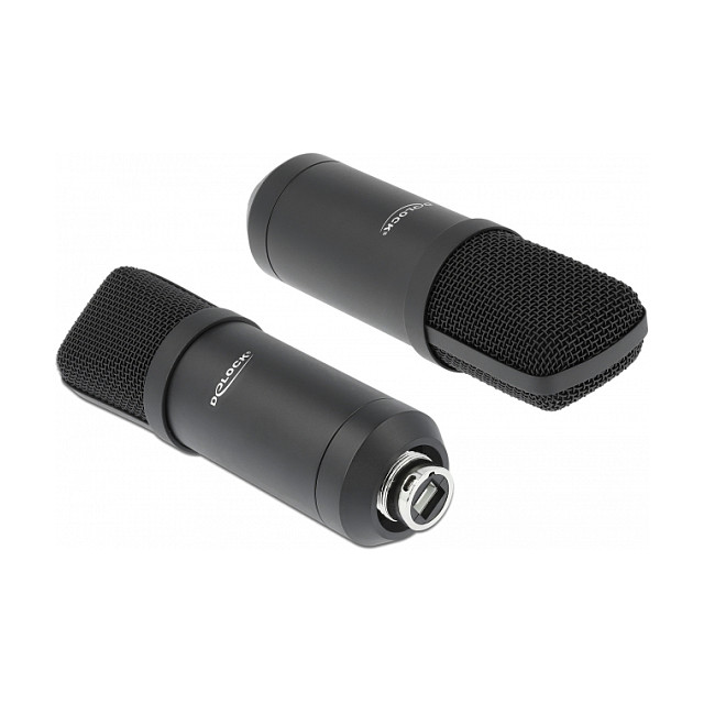 Mikrofon Delock USB Condenser Professional Set for Podcasting & Gaming - Zezë - 2