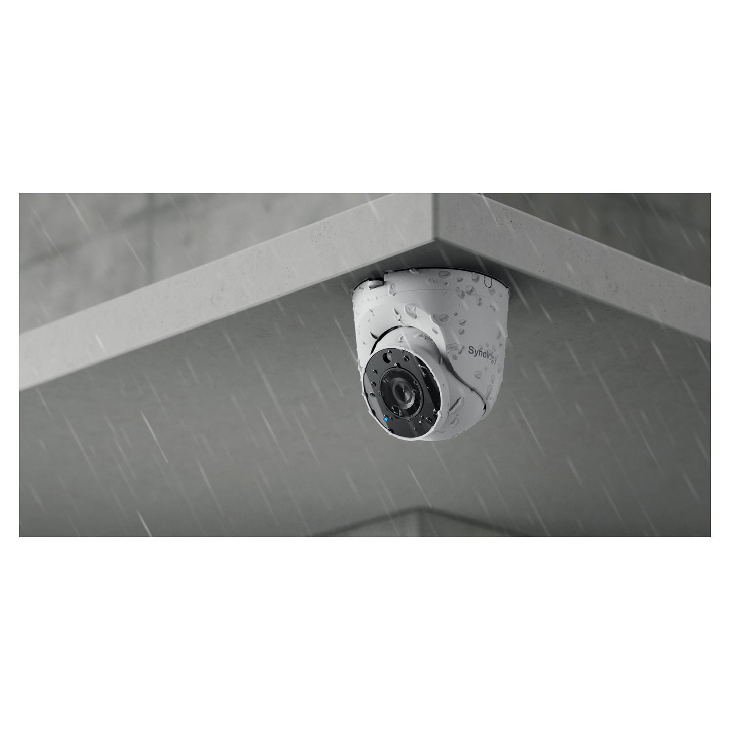 Kamerë Sigurie IP CCTV Synology TC510, 5MP, 2.8mm, HDR, IR 30m, PoE, IP67, IK10 - Bardhë - 2