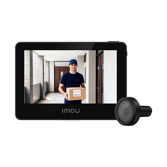 Shikues Dixhital për Derë Imou VD1-5M0S, 5MP, 4.3", Wi-Fi, 125° - Zezë