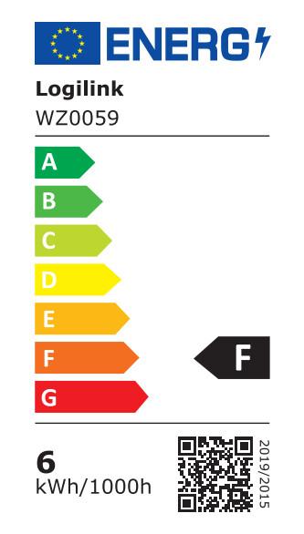 Llambë LED LogiLink WZ0059, 6.5 W, 40 LED, Zmadhim 1.75× dhe 4×, Lentë Xhami 10 cm, 520 lm – Bardhë - 11
