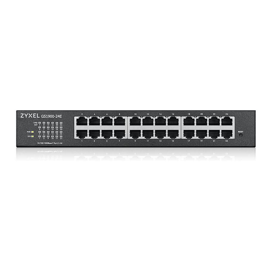 Switch Zyxel GS1900-24E V3 M RM, 24 porte - 3