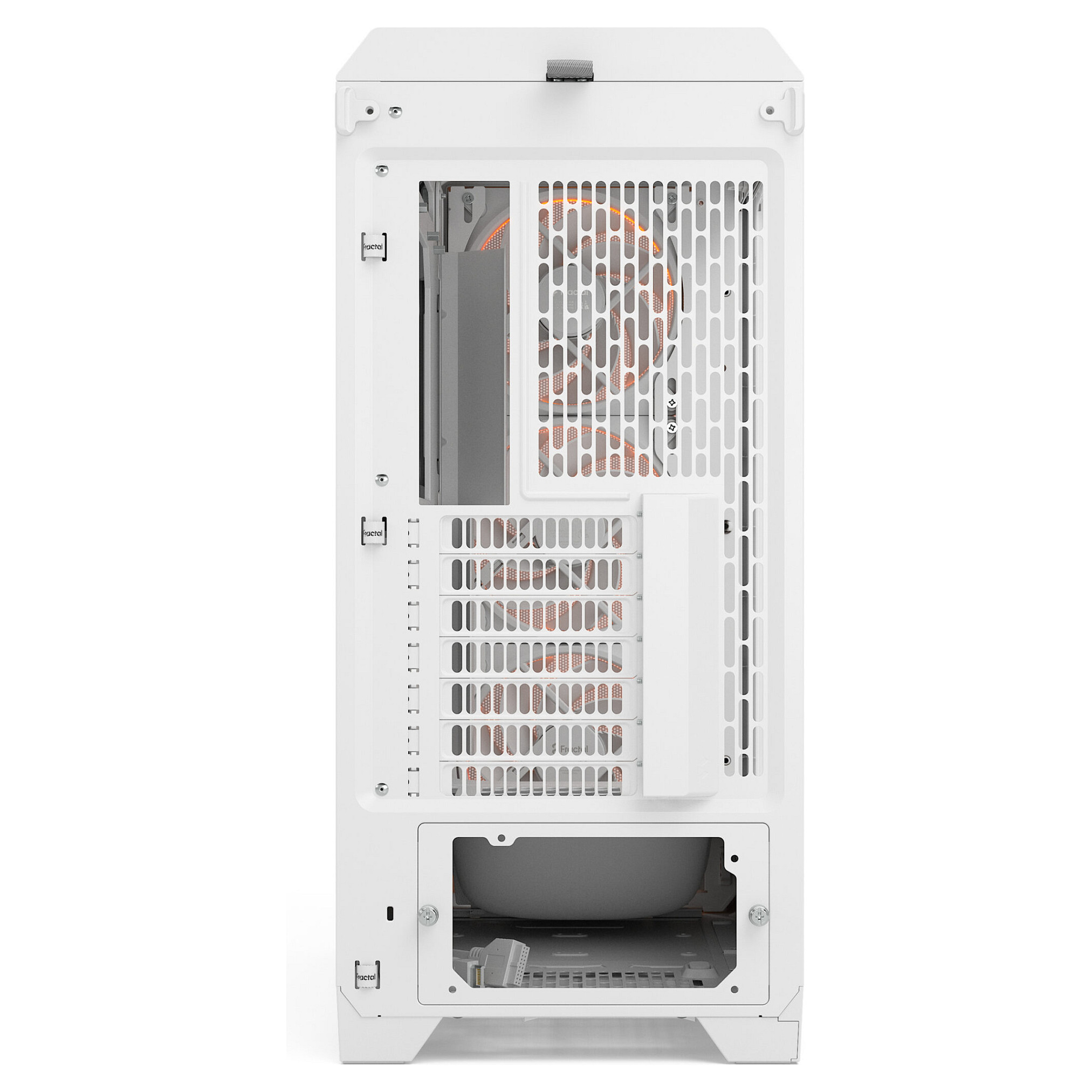 Kasë Midi Fractal Design Meshify 3 RGB TG Light Tint – Bardhë - 7