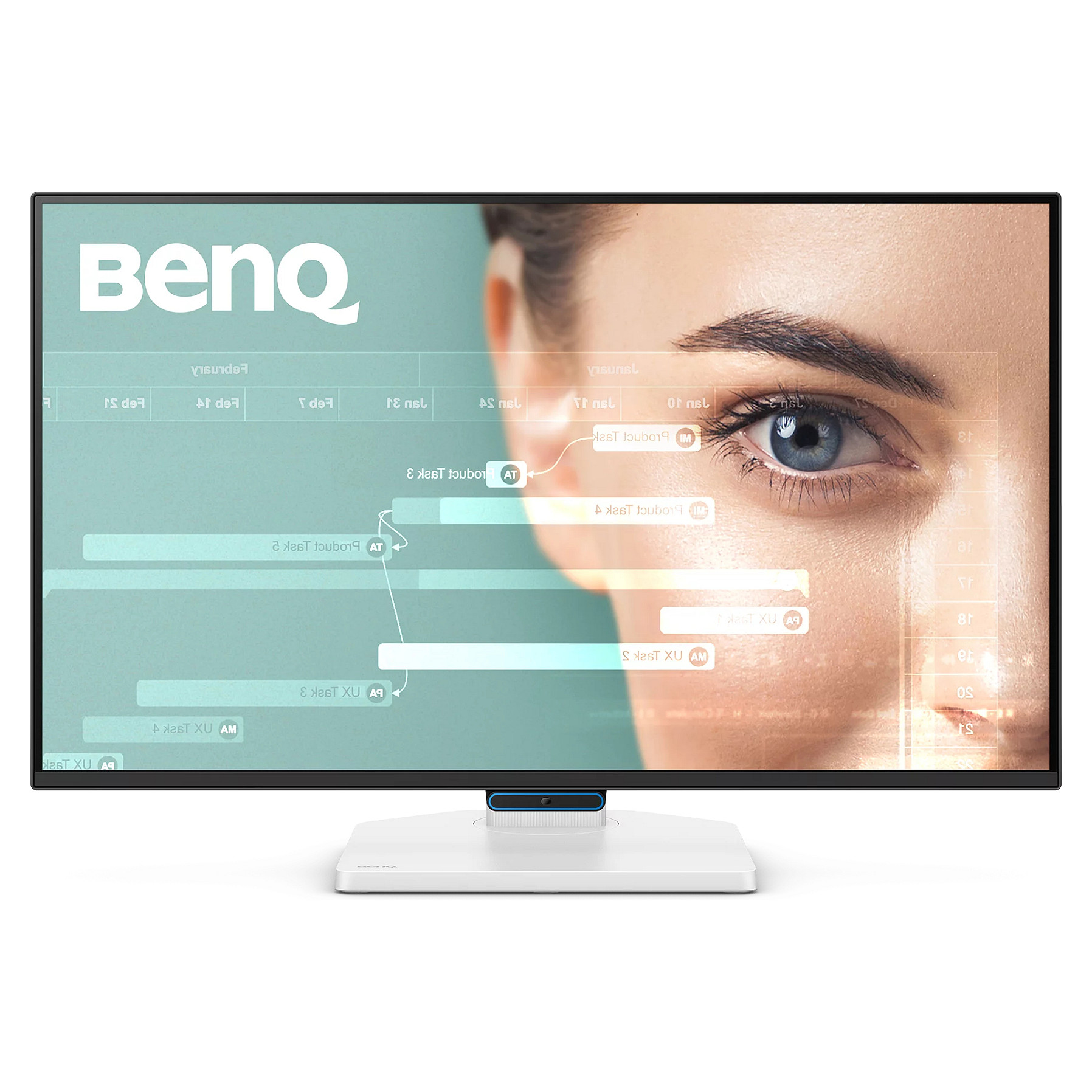 Monitor BenQ GW2790TC / 27"/ Full HD IPS / LCD / 144Hz / 5ms / HDMI+USB+DP - Bardhë - 9