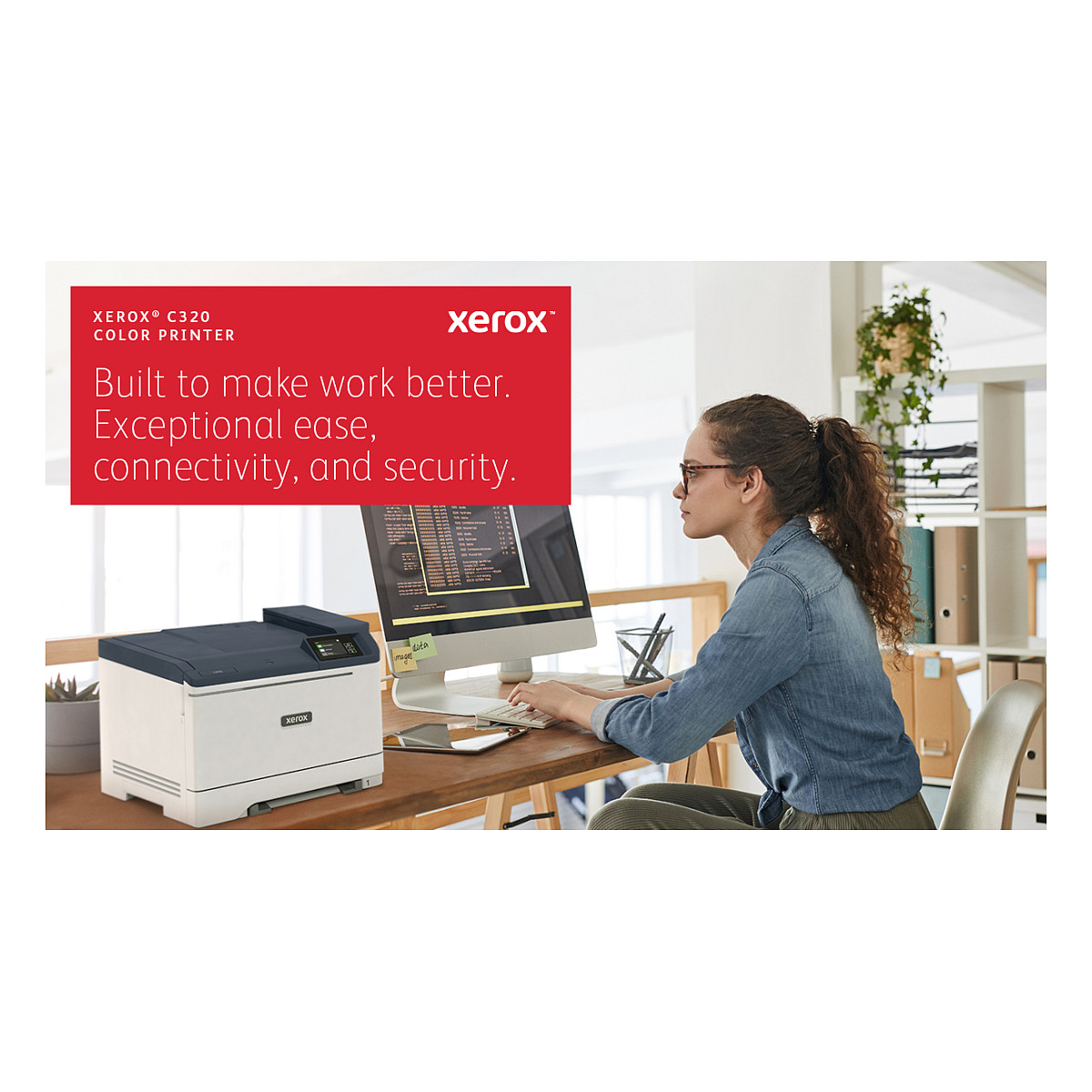 Printer Laser Xerox C320V_DNI / Laser me Ngjyra / A4 / 4800 × 4800 DPI / Duplex - Bardhë - 7