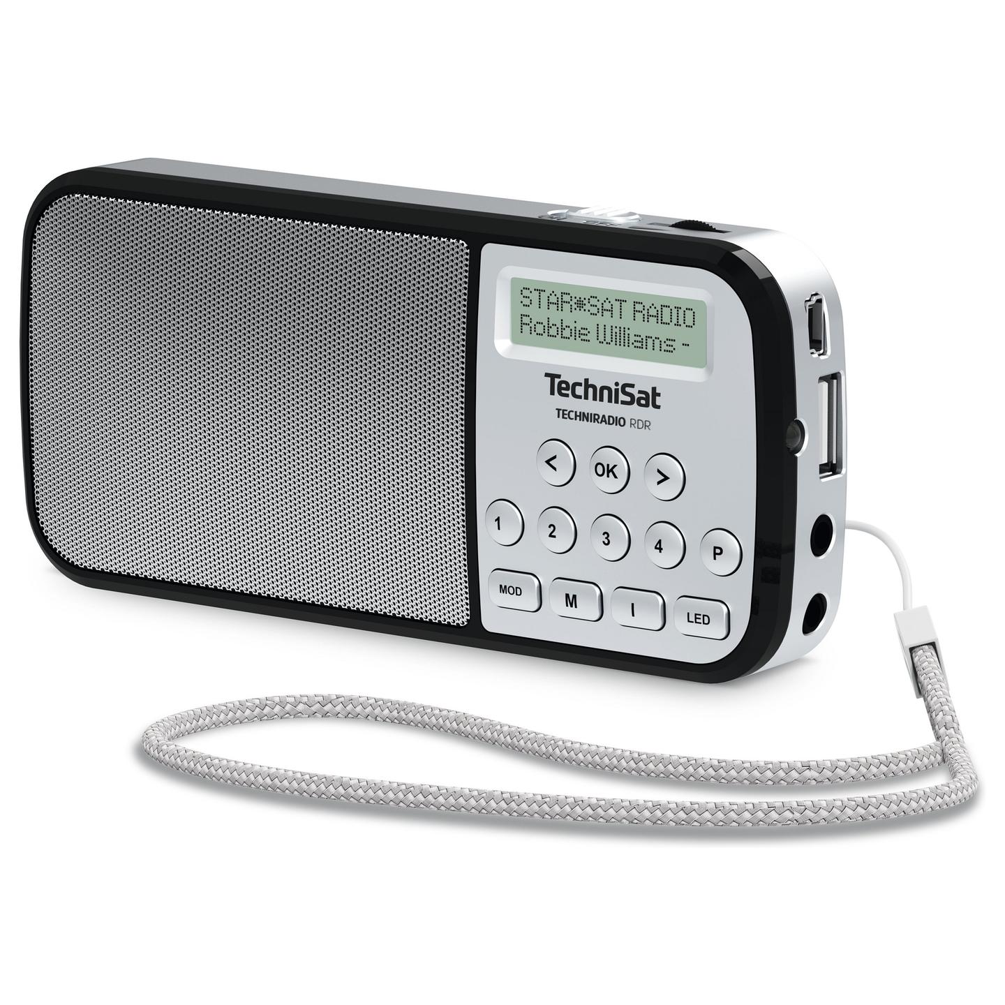 Radio Portative TechniSat RDR, DAB+, FM, 1W – Argjend - 3