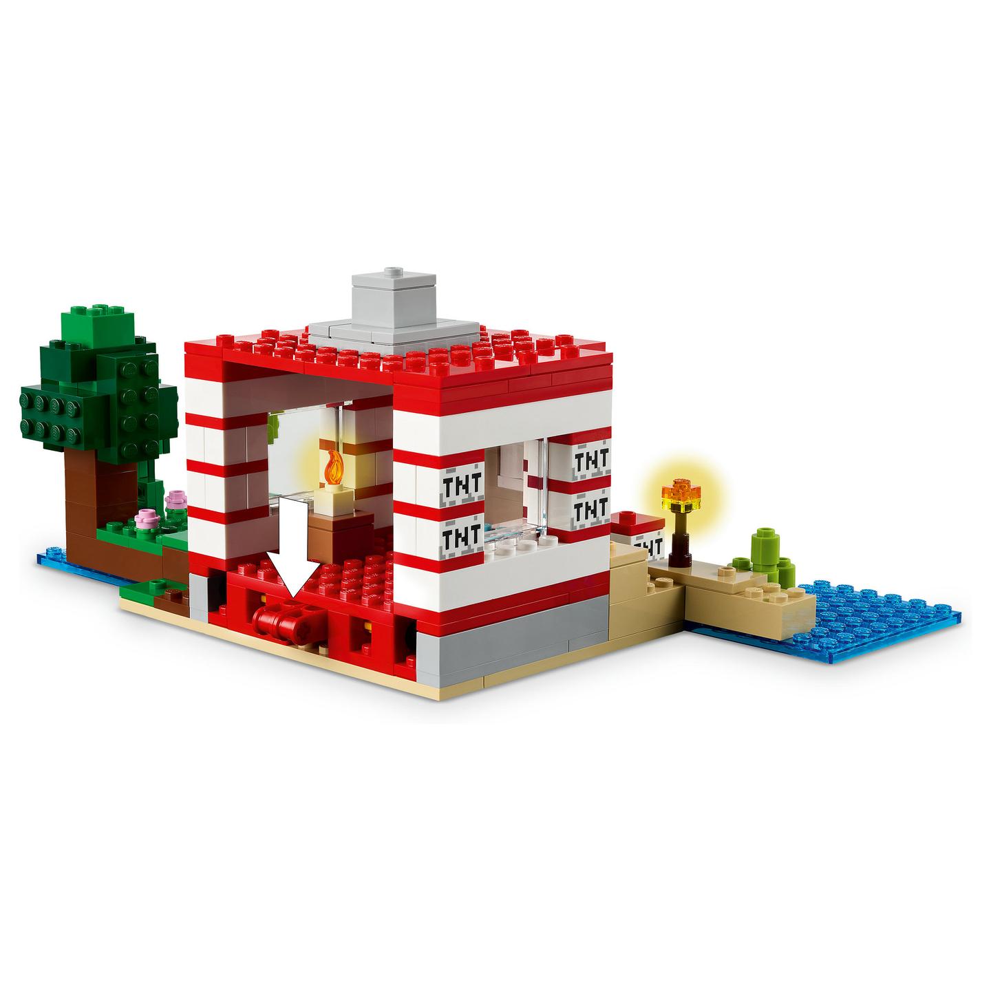 LEGO Minecraft The TNT Jungle House - 33