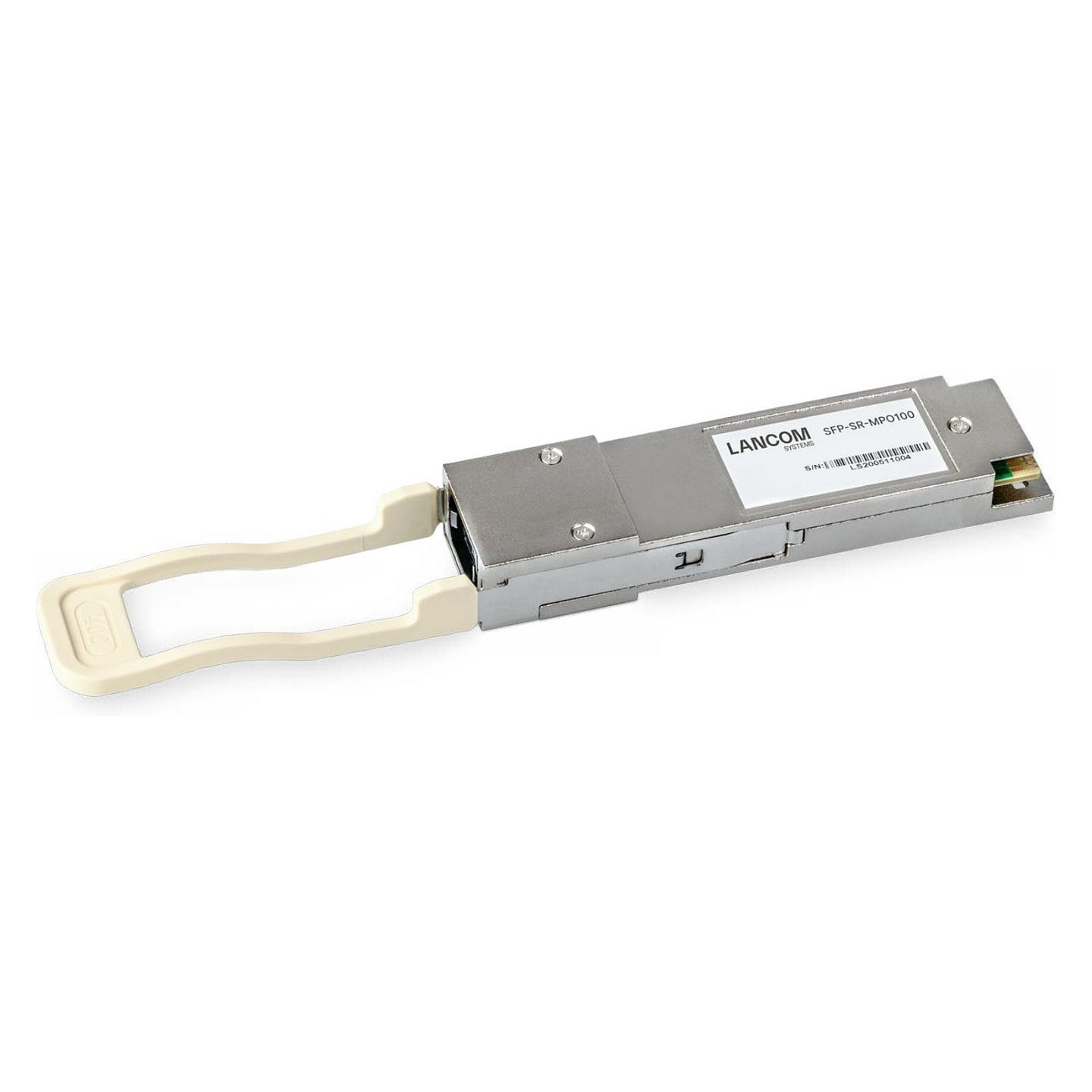 Transceiver QSFP28 LANCOM SFP-SR-MPO100, 100Gbps, 100GBASE-SR4, Multi-Mode, 850nm, MPO-12, 100m - Argjend 