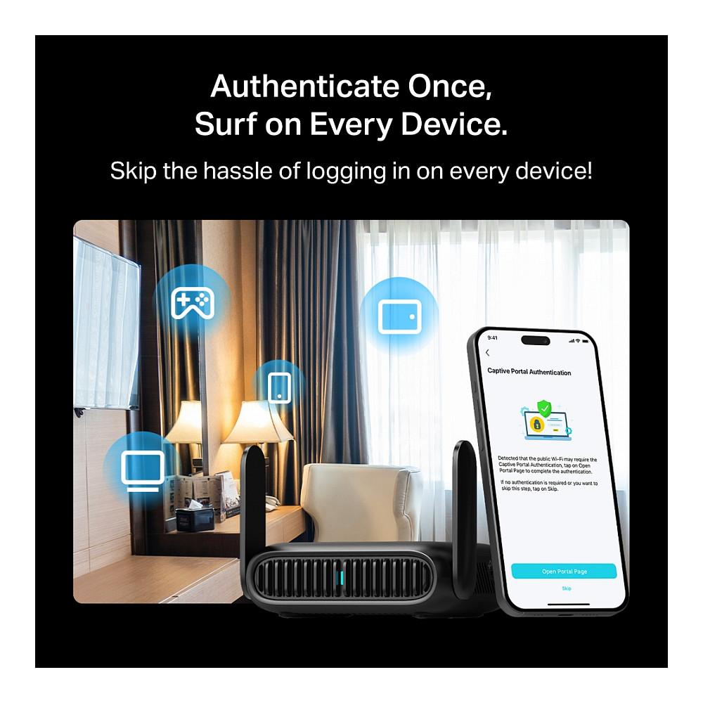 TP-Link TL-WR3602BE BE3600 Wi-Fi 7 Dual-Band 2.5GbE USB 3.0 Travel Router – E Zezë - 8