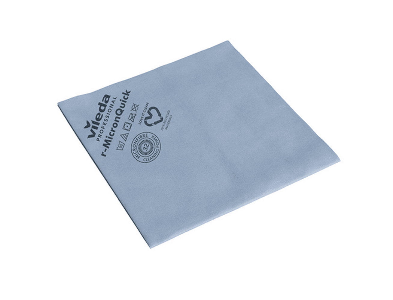 Leckë Pastrimi vileda PROFESSIONAL r-MicronQuick / Lecka Mikrofibre / 40 × 38 cm / 5 Copë / 95°C - Blu